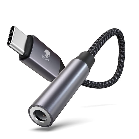 Adaptador USB-C a Dongle de 3,5 mm Stouchi para iPhone, Pixel, iPad