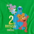 thumbnail image 2 of Sesame Street T-Shirt 2Nd Birthday Unisex Graphic Tee For Men & Women, 2 of 7