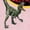 HEATHER PINK, variant on Jurassic Park - Logo Dinos - Youth Girls Fitted Short Sleeve T-Shirt