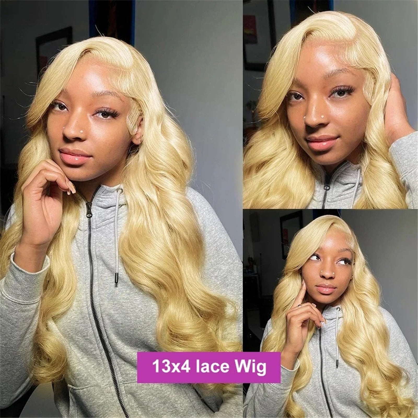 Human Hair Wigs 13x6 Hd Lace Frontal Wigs 220 Density Loose Body Wave PrePlucked