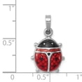 thumbnail image 2 of Collier Coccinelle en Argent Sterling 925 Pendentif Breloque Insecte Arachnide, 2 of 6