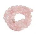 thumbnail image 3 of Natural Rose Quartz Beads Strands Tumbled Stone Pink 5~14x7~10x4~8mm Hole: 1mm 43~45pcs/strand 15.47~15.75''(39.3~40cm), 3 of 5