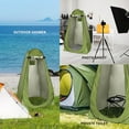 thumbnail image 6 of Pop Up Privacy Tent Shower Tent Portable Qutdoor Camping Bathroom Toilet Tent Changeing Dressing Room Privacy Shelters Room For Hiking And Beach Sun $helterPicnic Fishing, 6 of 9