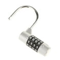 thumbnail image 4 of Padlock - 4 Digit Combination Lock for Gym, Sports, Employee Locker, Outdoor, Fence, Hasp - Easy to Set Your Own Keyless Resettable Combo, 4 of 8