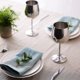 thumbnail image 4 of Elegantes copas de vino de acero inoxidable plateadas - Robustas e irrompibles - 1 pieza, 4 of 5