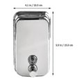 thumbnail image 2 of 1pc Practical Wall Hanging Hand Press Soap Dispenser Bathroom Soap Container, 2 of 2