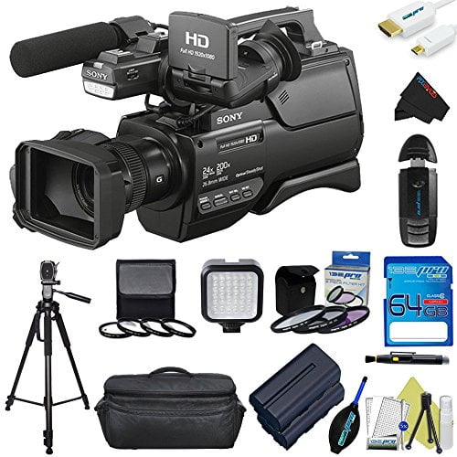 Sony HXRMC2500 Shoulder Mount AVCHD Camcorder + PixiAdvanced