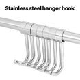 thumbnail image 4 of Kitchen Rail Rack Wall Mounted Utensil Hanging Rack Stainless Steel Hanger Hooks For Kitchen Tools, 4 of 4