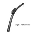 thumbnail image 3 of All Season Windshield Wiper Pair For Front Windshield Fit For U Hook Adapter U Shaped Car Wiper, 3 of 6