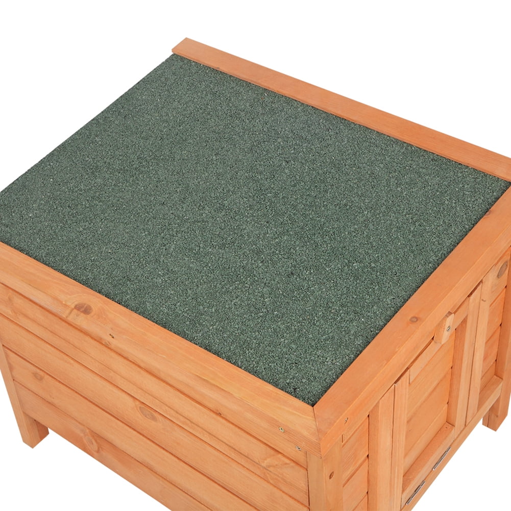 YYAo Waterproof Outdoor Indoor Rabbit Hutch for Bunnies,Cats,Dogs and Other Small Animals,Rabbit Hutch,Feral Cat House , Asphalt Roof,Indoor Bunny Cage, Outdoor Bunny House,Natural YYAo Waterproof Outdoor Indoor Rabbit Hutch for Bunnies,Cats,Dogs and Other Small Animals,Rabbit Hutch,Feral Cat House , Asphalt Roof,Indoor Bunny Cage, Outdoor Bunny House,Natural