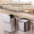 thumbnail image 3 of Stainless Steel Trash Can Durable And Stylish Kitchen Essential, 3 of 4