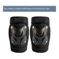 thumbnail image 2 of Mobestech 2Pcs Motorcycle Knee Guards for Motorcycling and Bicycling in Black 10.6X10.6in, 2 of 8