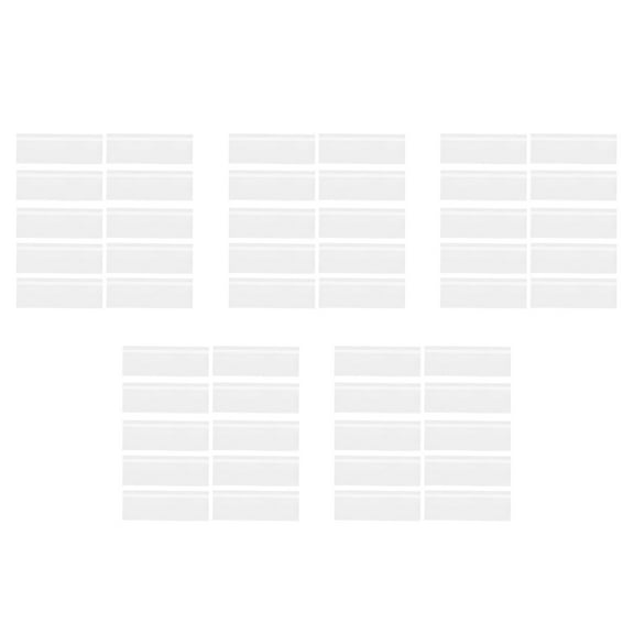 50 Pack Clear Window Fly Traps, Dual-Sided Sticky Strips, Odorless, Child,Pet Safe, Trap Fruit Flies,Gnats, Transparent Design for Indoor,Outdoor