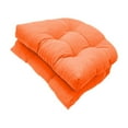 thumbnail image 4 of Moyitang Indoor Outdoor Wicker Patio Seat Cushion 48 Cmx48 cm Non Slip Thick Set of 2 Orange, 4 of 9