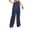 Dark Blue, variant on Jeans for Women Straight Leg Stretchy Casual Jeans Trendy High Waisted Loose Wide Leg Denim Pants with Pockets