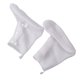thumbnail image 4 of Cubrebotas antideslizantes y reutilizables para hombres y mujeres, talla M, impermeables, de PVC, color blanco, 4 of 8