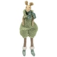 thumbnail image 2 of Northlight Sitting Boy Mouse in Overalls with Dangling Legs Christmas Figure - 18", 2 of 6