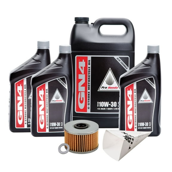 Tusk 4-Stroke Oil Change Kit Engine and DCT Oil Change Pro-Honda GN4 10W-30 For Honda Talon 1000X Fox Live Valve 2021-2022