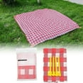thumbnail image 1 of TIELUTT Nappe à Carreaux Huile Usage Intensif Essuyage Napperons de Noël Intérieur Salle à Manger Napperon de Table Circulaire Noël Grand Napperons Ronds 4 Ensemble de Table Ronde pour 4 Petit Ensemble de Napperons Ronds, 1 of 3