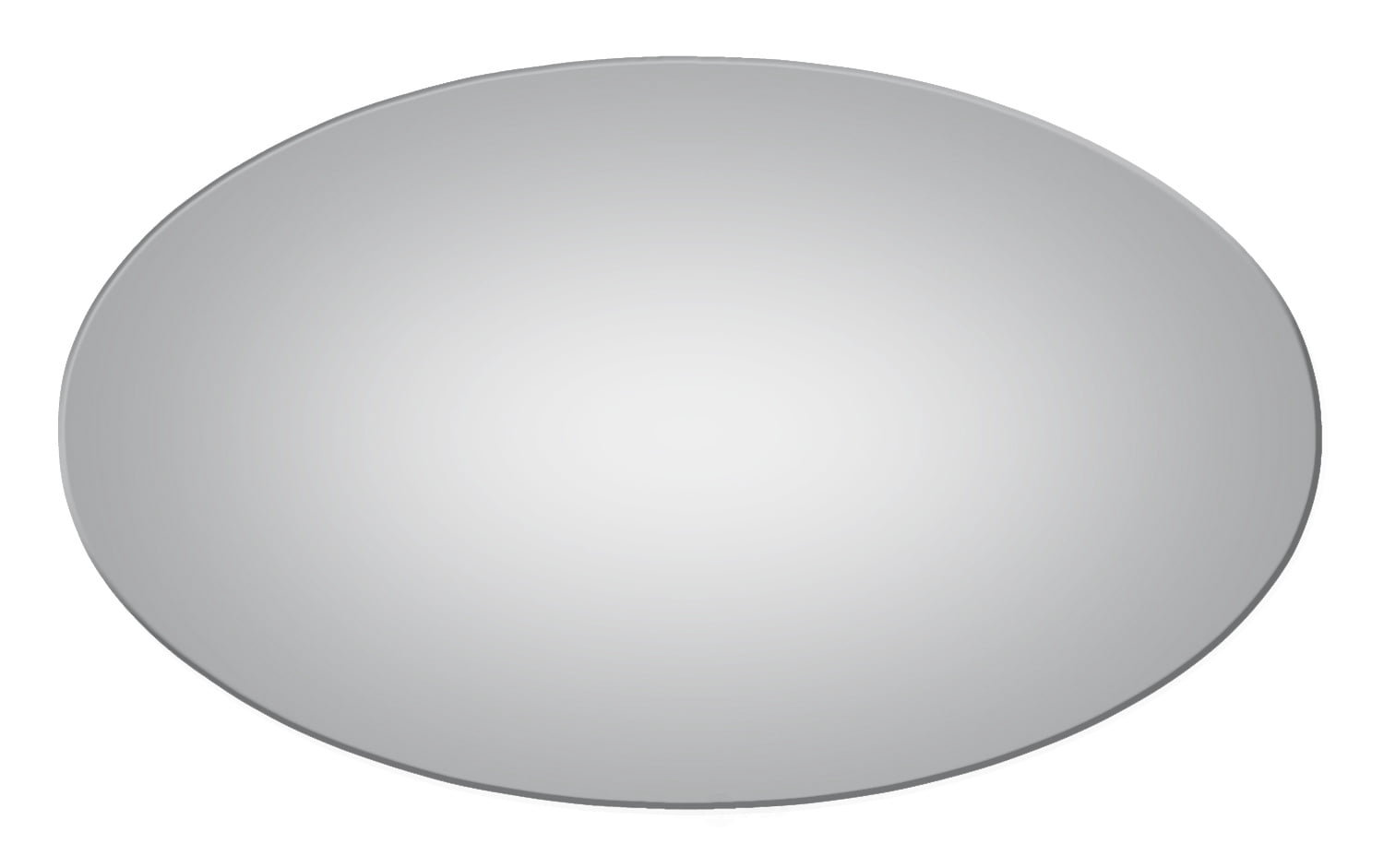 Burco Side View Mirror Replacement Glass - Clear Glass - 5377