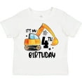 thumbnail image 3 of Inktastic Construction Truck It's My 4th Birthday Boys or Girls Toddler T-Shirt, 3 of 5