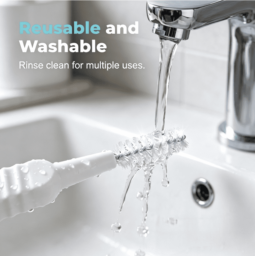 2026 upgraded Shower Head Cleaning Brush for Small Hole,New Multifunctional Shower Head Cleaning Brushes for Household Bathroom, Crevice Tiny Brush, for Shower Head, Faucet, Kitchen Sink, Small Holes