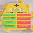 thumbnail image 4 of Aloha Bay Bees Wax Tea Light Candles 8 ea, 4 of 4