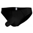 thumbnail image 4 of Men Sexy Briefs Multicolor Soft Comfortable Lightweight Breathable Ultra-thin Ice Silk Underwear, 4 of 8