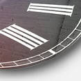 thumbnail image 3 of Designart 'David Michelangelo Superman' Oversized Modern Wall Clock, 3 of 5