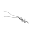 thumbnail image 3 of Collar Rosa Plata Cruze Hipoalergénico Resistente Al Agua CRUZE Rosa Plata, 3 of 4