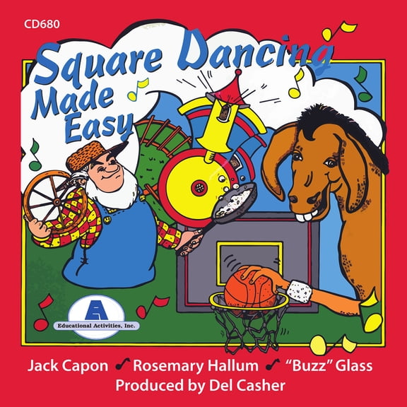 Jack Capon - Square Dancing Made Easy - Kids & Family - CD