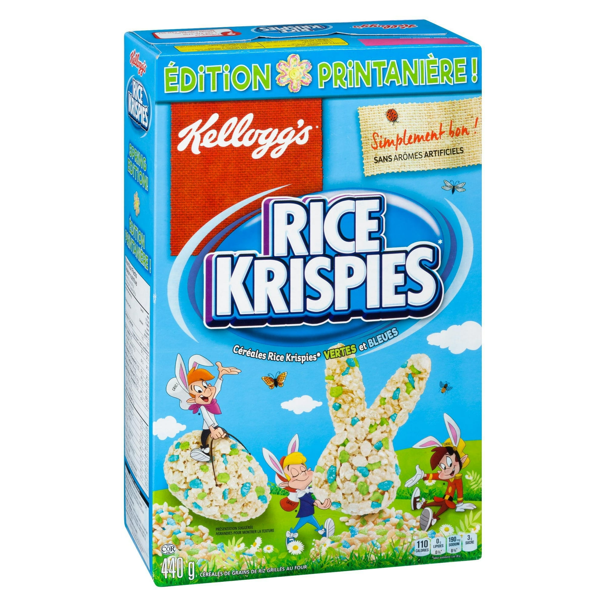 Kellogg's Rice Krispies Spring Edition Cereal 440g