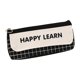 thumbnail image 2 of Estuche de lona para lápices | Bolsa de papelería con cremallera de gran capacidad para estudiantes | Organizador de útiles escolares para lápices, bolígrafos y gomas de borrar, 2 of 3