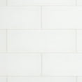 thumbnail image 3 of Bond Tile Lucid Super White 4 in. x 12 in. Frosted Glass Wall Tile (15 Pieces 5 Sq. Ft. / Box), 3 of 6