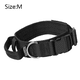 thumbnail image 2 of Collar táctico para perros, correa de collar de entrenamiento militar ajustable con asa y cierre de metal pesado., 2 of 6