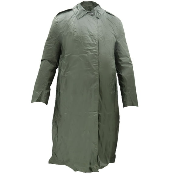 Genuine Issue Ladies Raincoat, Vintage 1960s US Military Nylon Water-resistant Women's Raincoat, GR, Made in USA