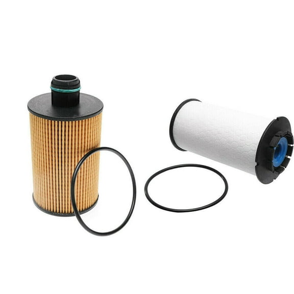 Timilge 68235275AA Fuel Filter 68229402AA Oil Filter For 2014-2018 Dodge Ram 1500 3.0L V6 Eco-Diesel