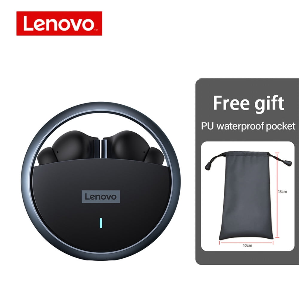 Lp60 Lenovo T Ws True Wireless Bluetooth 5 3 Earphones Hi Fi Stereo Headset Hd Call With Rotating Ring Metal Charging Box Walmart Com