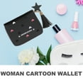 thumbnail image 3 of EeaseCA Portefeuille Femme Dessin Animé Sac de Rangement en PU Sac à Billets Sac à Main Mode Sac à Monnaie, 3 of 8
