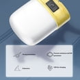 thumbnail image 4 of Bewildely Lámpara de tienda de campaña para exteriores, de alto brillo, recargable por USB, de emergencia, multifuncional, LED, de bolsillo, linterna Iluminación y accesorios Bewildely HA074082-01B, 4 of 6