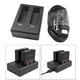 thumbnail image 3 of De Batería Dual USB Estación De Carga De Almacenamiento Para Sj8 Pro / Sj8 Plus / Sj8 Pro Cámara Macarena Cargador dual de cámara, 3 of 8