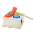thumbnail image 2 of Gwong Juguete Martillo de juguete educativo niños niños martillo de madera bolas de aprendizaje temprano Gwong 21011720, 2 of 6