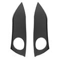 thumbnail image 3 of Car Interior Decoration 2pcs Carbon Fiber Warning Light Switch Panel Trim Frame Fits For   2006-2012, 3 of 8