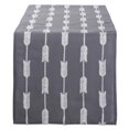 thumbnail image 1 of Design Imports CAMZ10505 Brodé Flèche Floatting Table Runner - Base Grise, 1 of 1