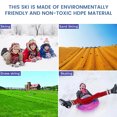 thumbnail image 2 of Tabla De Esquí De Plástico Para Niños Y Adultos, Esquí De Invierno, Tabla De Trineo De Nieve Duradera Con Mango Grande Para Trineo De Descenso De Arena De Hierba Al Aire Libre Muyoka Hogar, 2 of 6