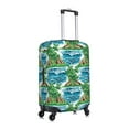 thumbnail image 3 of Haiem Hawaii Palms Luggage Cover Printed Suitcase Covers for Luggage Elastic Washable Suitcase Protector Fits 18-32 Inch Luggage-Large, 3 of 9