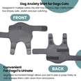 thumbnail image 2 of GASTROPOD 2026 New Dog Anxiety Vest, Anxiety Relief for Dogs, Comfort Dog Calming Vest, Vet Visits, Separation Anxiety Relief for Dogs, Gray, 2 of 7