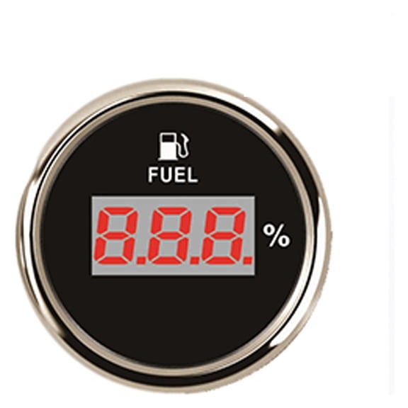 Motorcycle Fuel Level Sensor 52mm Digital Fuel Level Gauge 240~33 Ohm Oil Tank Level Indicator 0~190ohm Car Fuel Gauge 9~32V ,High Precision