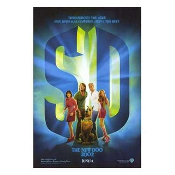 Posterazzi MOV204543 Scooby-Doo Movie Poster - 11 x 17 in.
