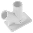 thumbnail image 4 of MRLESS Wall Flagpole Holder Outdoor Flagpole Stand V-Shaped Flag Pole Bracket Flagpole Holder, 4 of 8